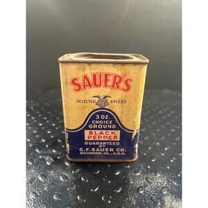 Sauer’s Black Pepper Tin